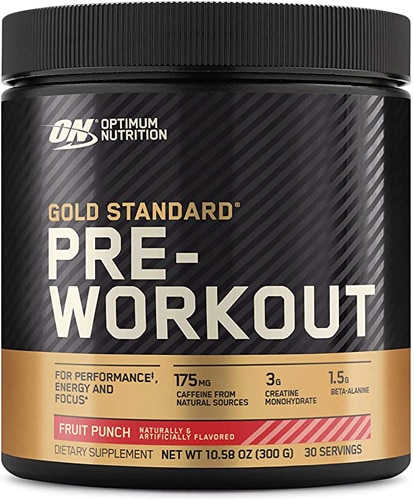 Optimum Nutrition Gold Standard Pre-Workout For Performance and Energy Fruit Punch