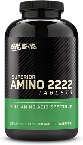 Optimum Nutrition Superior Amino 2222 Full Amino Acid Spectrum Tablets