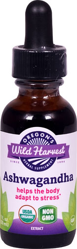 Oregon's Wild Harvest Ashwagandha Herbal Supplement