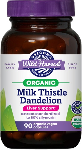 Oregon's Wild Harvest Milk Thistle Dandelion