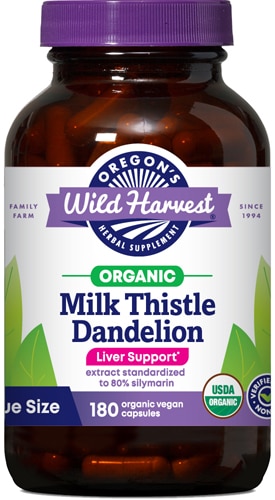 Oregon's Wild Harvest Milk Thistle Dandelion Organic