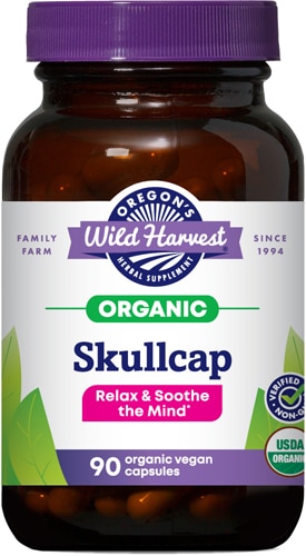 Oregon's Wild Harvest Skullcap Herbal Supplement