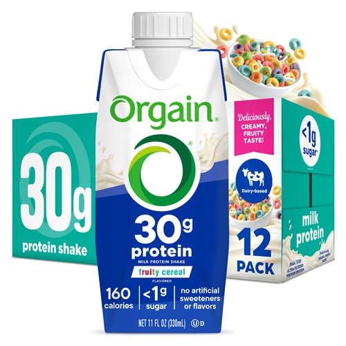 Orgain 30g High Protein Shake Fruity Cereal