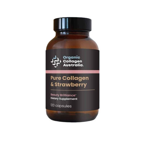 Organic Collagen Australia Pure Collagen & Strawberry