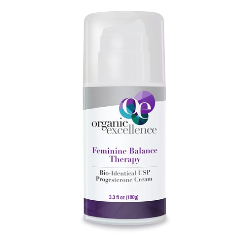 Organic Excellence Progesterone Cream - Feminine Balance Therapy