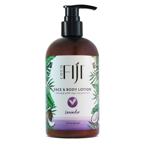 Organic Fiji Face & Body Lotion Lavender