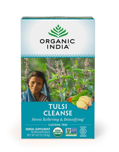 Organic India Tulsi True Wellness Tea Cleanse