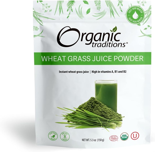 Organic Traditions Wheat Grass Juice Powder