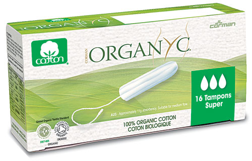 Organyc Tampons Super Cotton without Applicator