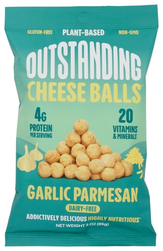 Outstanding Foods Cheese Balls Garlic Parmesan