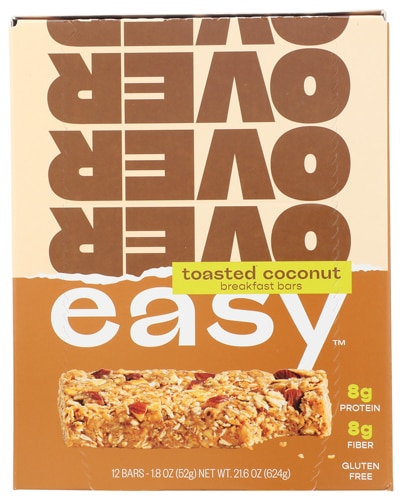 Over Easy Gluten Free Oat Bar Soft & Chewy Toasted Coconut