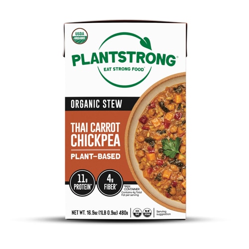 PLANTSTRONG Organic Stew Thai Carrot Chickpea