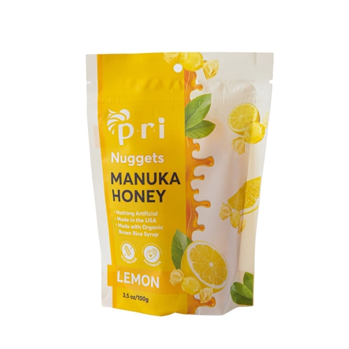 PRI Manuka Honey Nuggets Lemon