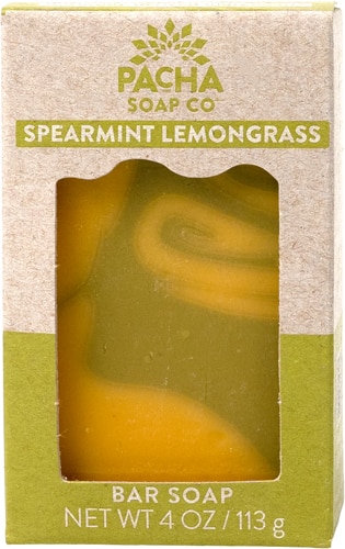 Pacha Soap Co Bar Soap - Spearmint Lemongrass