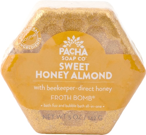 Pacha Soap Co Froth Bomb - Sweet Honey Almond