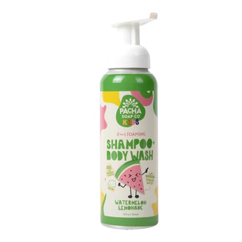 Pacha Soap Co Kids 2-in-1 Foaming Shampoo & Bodywash - Watermelon Lemonade