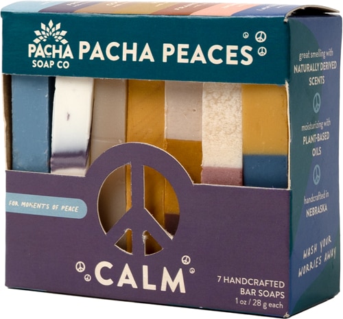 Pacha Soap Co Pacha Peaces Bar Soap Variety Pack - Signature Scents