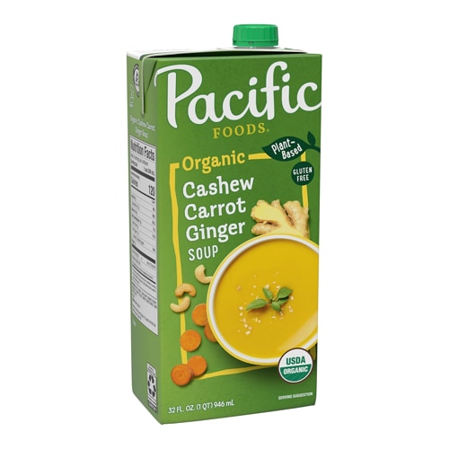 Pacific Foods Cashew Carrot Ginger Soup