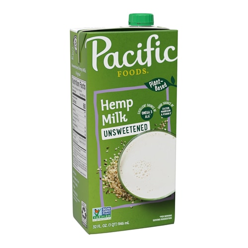 Pacific Foods Hemp Non-Dairy Beverage Unsweetened Original