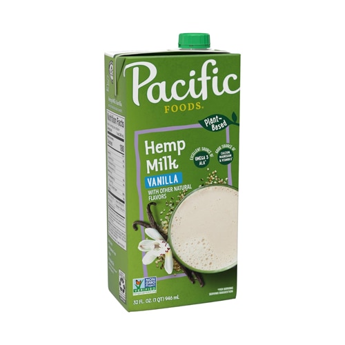 Pacific Foods Hemp Plant-Based Beverage Vanilla