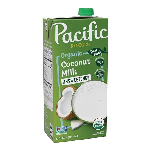 Pacific Foods Organic Coconut Plant Based Beverage Unsweetened Original