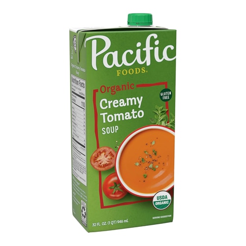 Pacific Foods Organic Soup Gluten Free Creamy Tomato