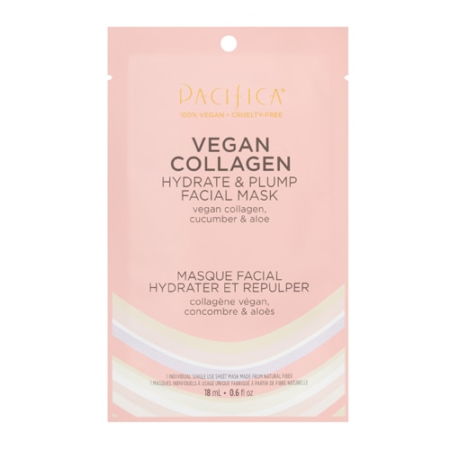 Pacifica Vegan Collagen Hydrate & Plump Facial Sheet Mask