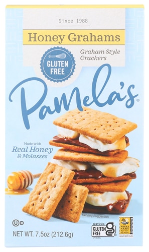 Pamela's Products Gluten-Free Honey Grahams Honey