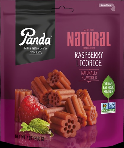 Panda All Natural Licorice Raspberry