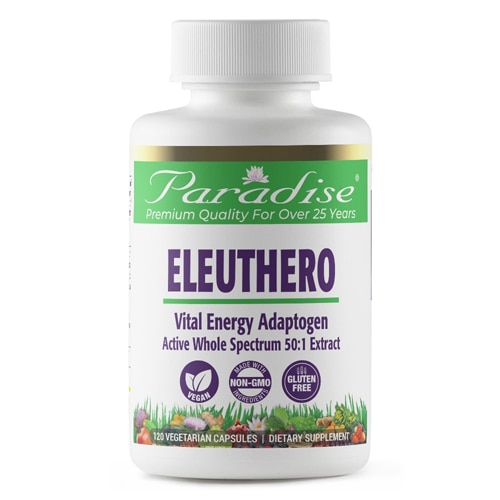 Paradise Herbs Eleuthero - Vital Energy Adaptogen