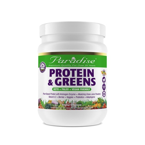 Paradise Herbs ORAC-Energy Protein & Greens Original Unflavored