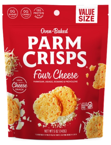 ParmCrisps Gluten Free Oven Baked Crisp Four Cheese