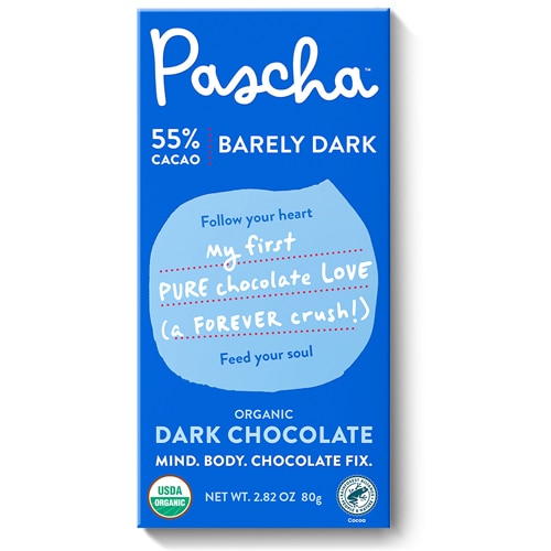 Pascha Organic Dark Chocolate Bar 55% Cacao