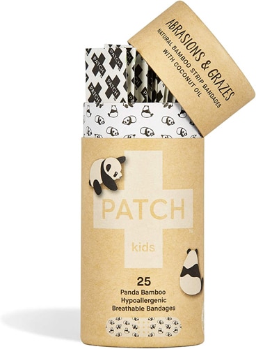 Patch Bamboo Bandages for Kids with Coconut Oil