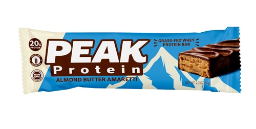 Peak Protein Gluten Free Protein Bar Almond Butter Amaretti