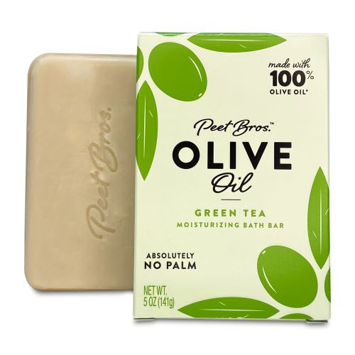 Peet Bros Olive Oil Bar Soap Green Tea