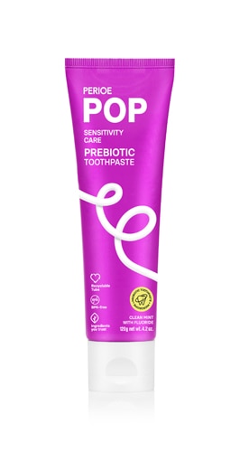 Perioe POP Prebiotic Microbiome Sensitive Care Toothpaste Clean Mint