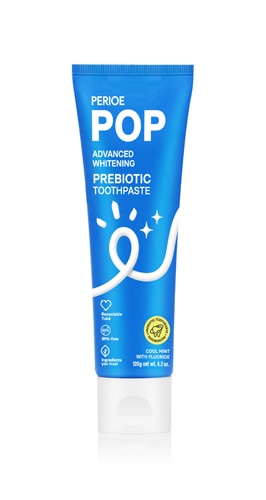 Perioe POP Prebiotic Microbiome Whitening Toothpaste Cool Mint