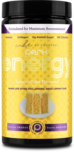 Perk Energy Original Lemon Cake