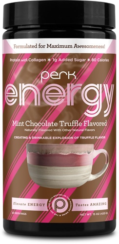 Perk Energy Original Mint Chocolate Truffle