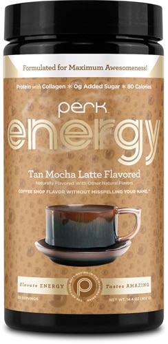 Perk Energy Original Tan Mocha Latte