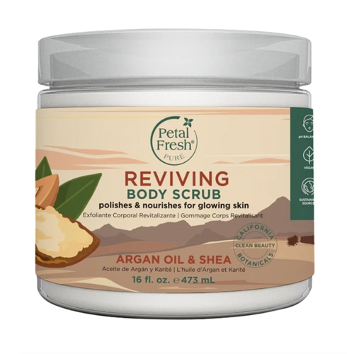 Petal Fresh Body Scrub Reviving Argan Oil & Shea