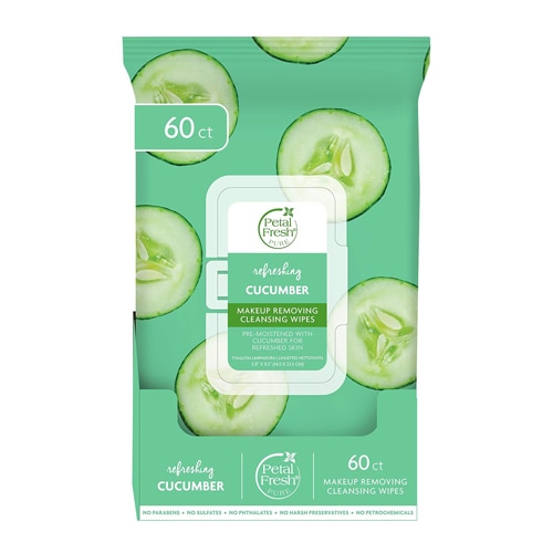 Petal Fresh Makeup Removing Wipes Refreshing Cucumber