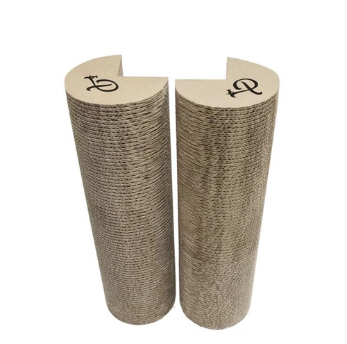 Petique Kitty Corner Cat Scratching Post - 2 Piece Set