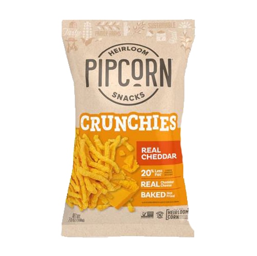 Pipcorn Crunchies Cheddar