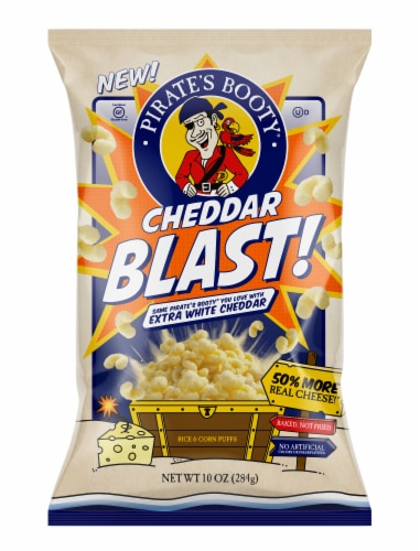 Pirate's Booty Rice & Corn Puffs Cheddar Blast