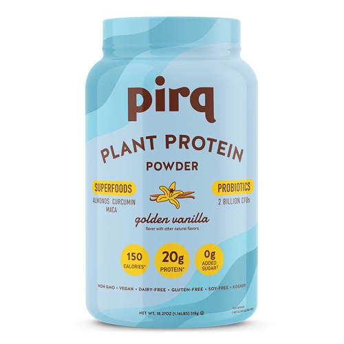 Pirq Plant Protein Superfoods Powder Golden Vanilla