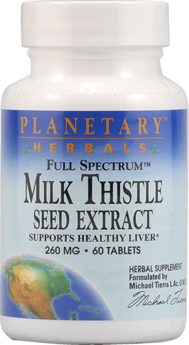 Planetary Herbals Full Spectrum™ Milk Thistle Seed Extract