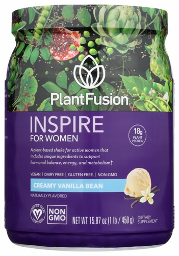 PlantFusion Inspire for Women Creamy Vanilla Bean