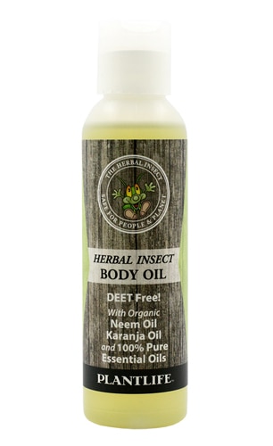 Plantlife Herbal Insect Body Oil Deet Free